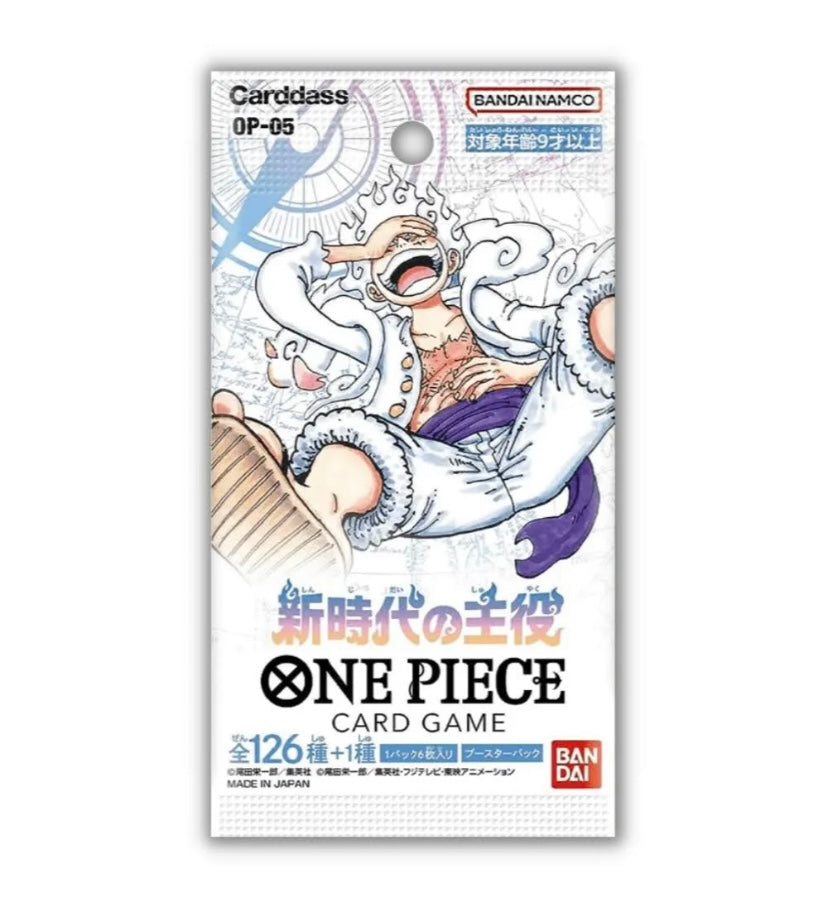 One Piece Card Games OP05 Awakening of the new Era Booster Display (24 Packs) Japanisch