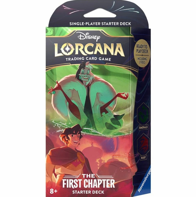 Disney Lorcana The First Chapter Starter Deck Cruella/Aladin DE