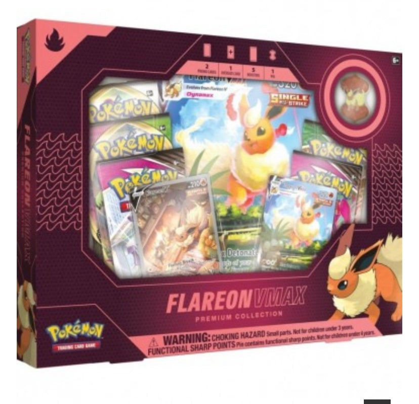 Pokémon Flareon VMax Collection ENG