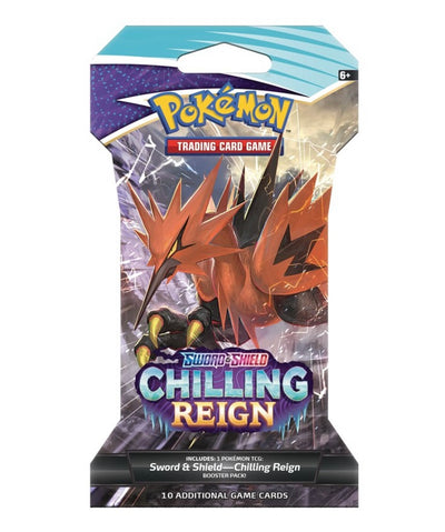Pokémon Chilling Reign Sleeved Booster Pack Englisch