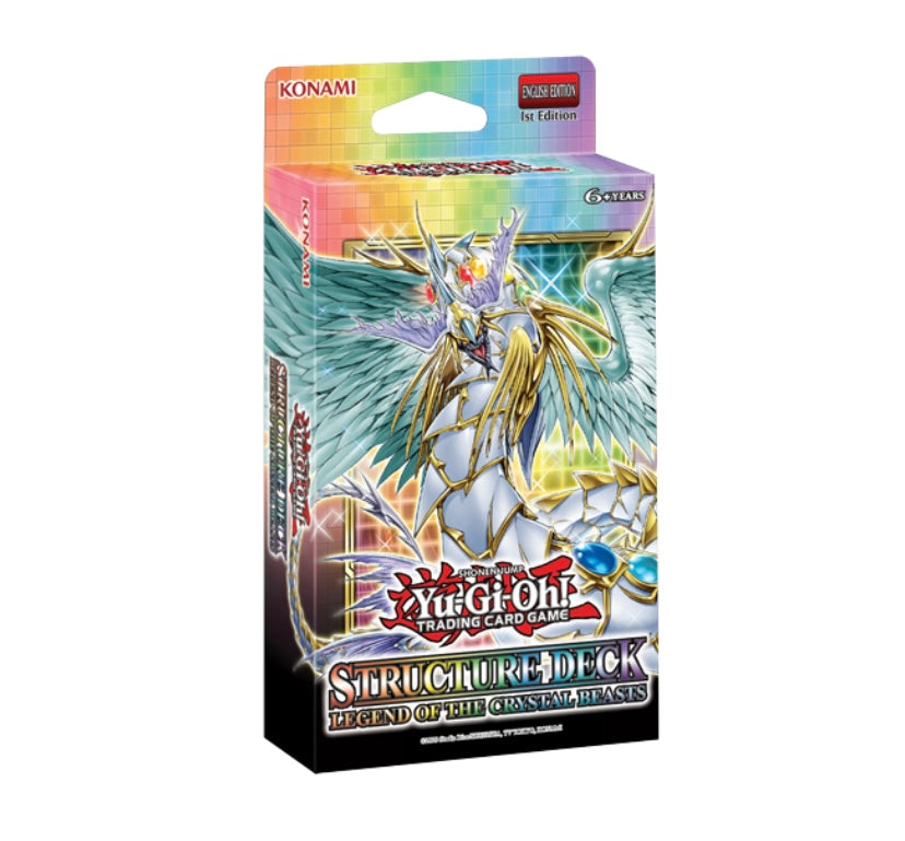 Yu-Gi-Oh! Legend of the Crystal Beasts Structure Deck 1. Auflage DE