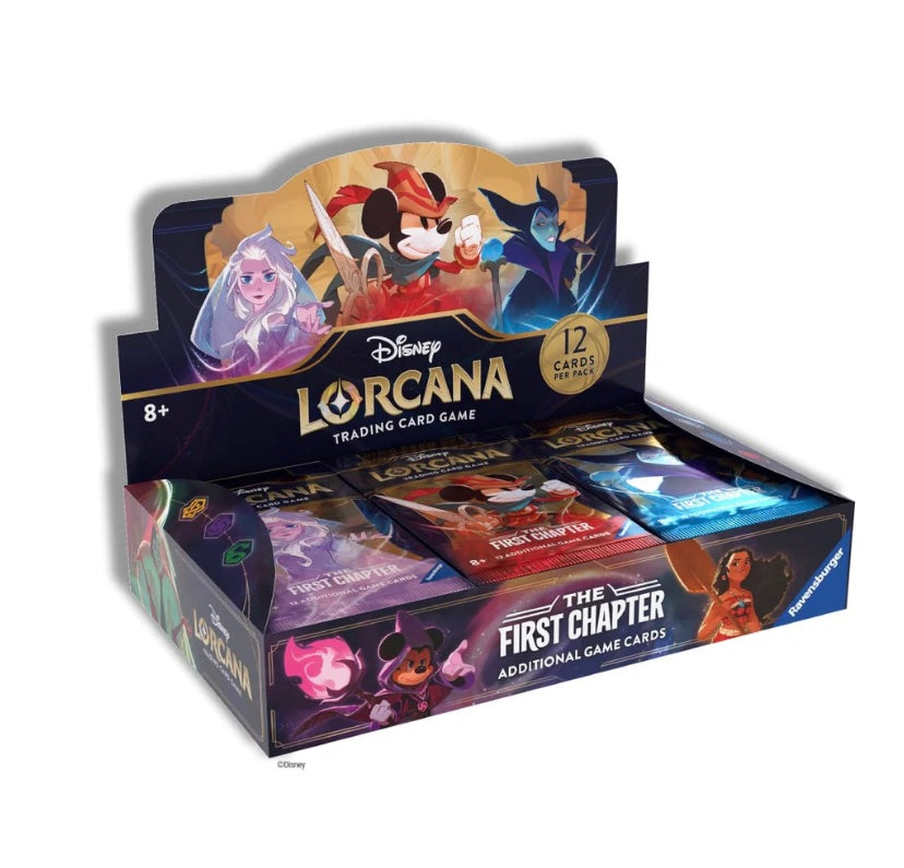 Disney Lorcana Trading Card Game The First Chapter Display Englisch