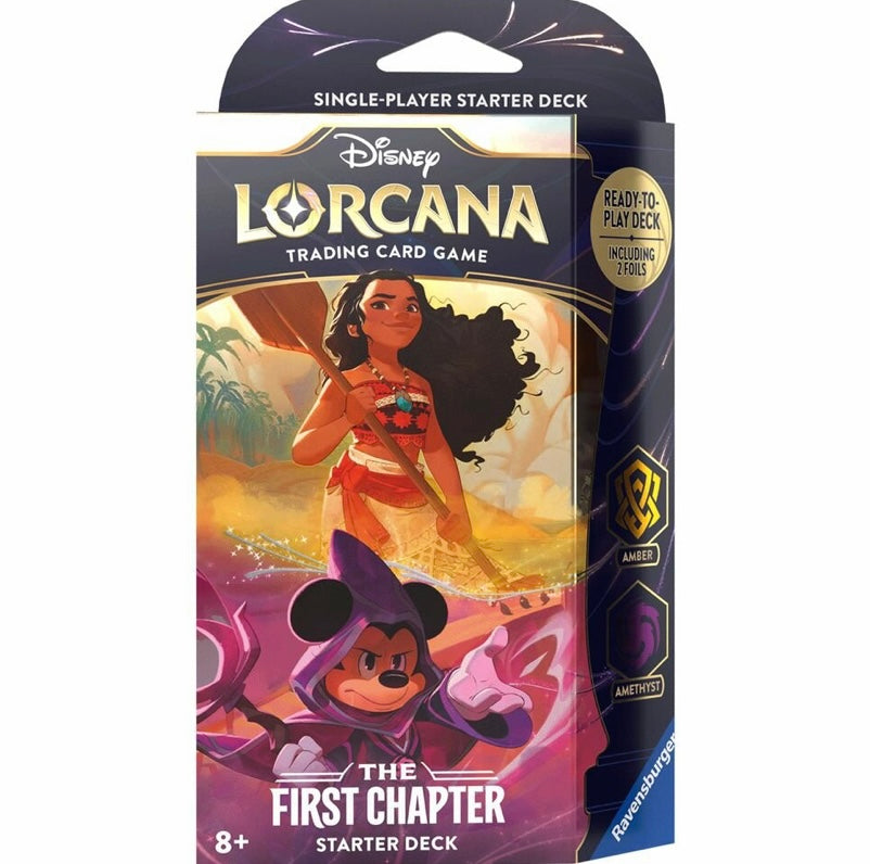 Disney Lorcana The First Chapter Starter Deck Vaiana/Mickey DE