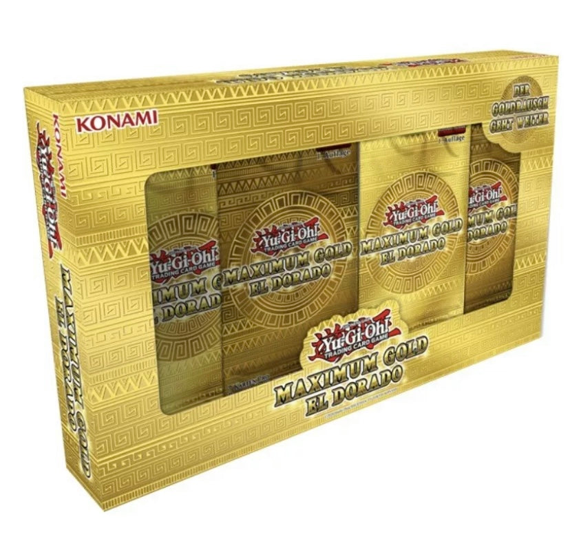 Yu-Gi-Oh! Maximum Gold: El Dorado Lid Box 1. Auflage  Deutsch