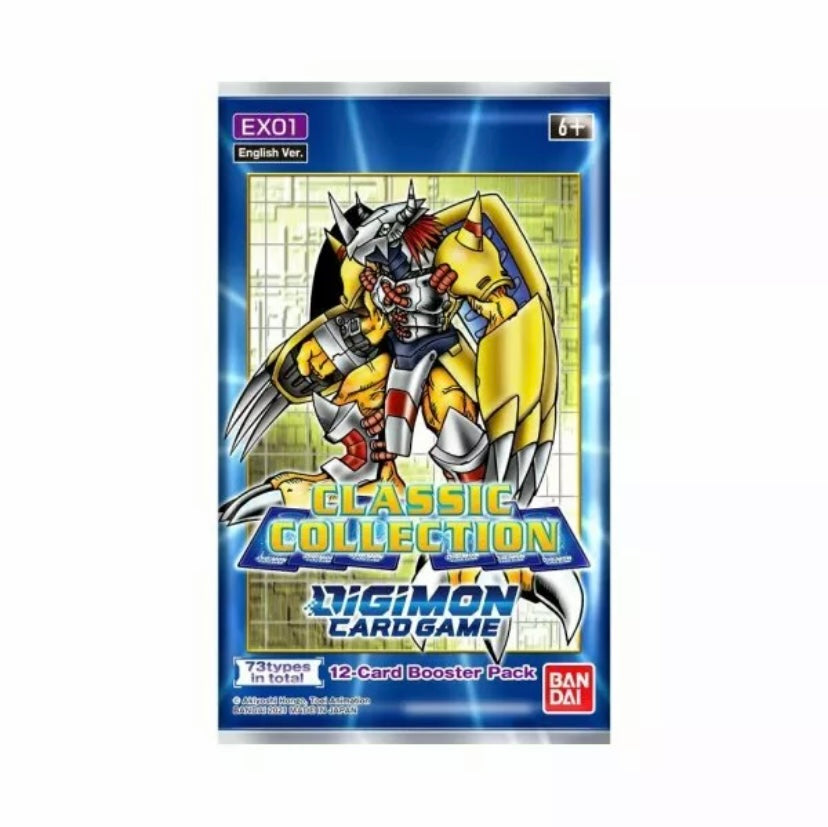 Digimon Classic Collection EX-01 Booster Pack Englisch