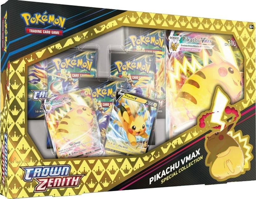 Pokemon Crown Zenith Pikachu VMax Special Kollektion EN