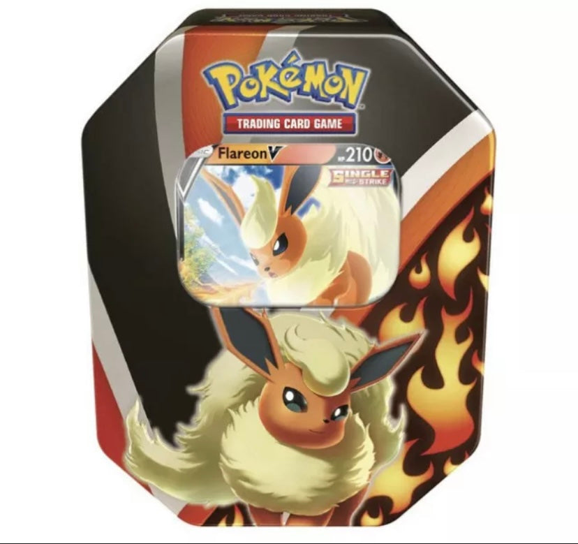 Pokémon Tin Box Flareon V Englisch