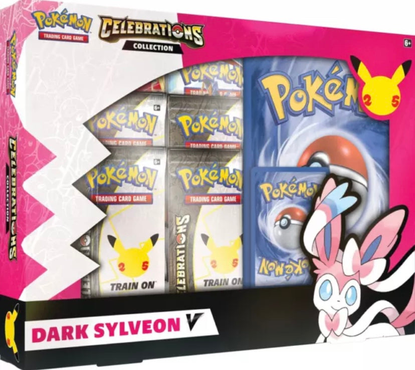 Pokemon Celebrations 25th Anniversary Kollektion Dark Sylveon Englisch