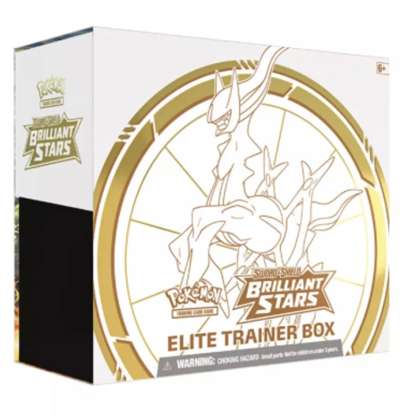 Pokémon Brilliant Stars Elite Trainer Box Englisch