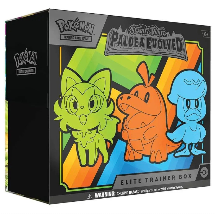Pokemon Paldea Evolved Elite Trainer Box ETB EN