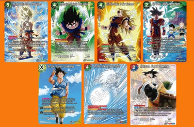 Dragon Ball Super Card Game Theme Selection History of Son Goku Box
