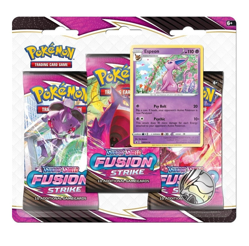 Fusion Strike 3er Blister Pack Espeon
