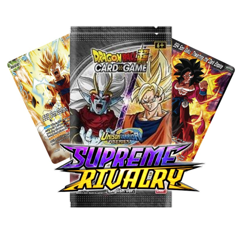 Dragonball Supreme Rivalry Booster Pack Englisch