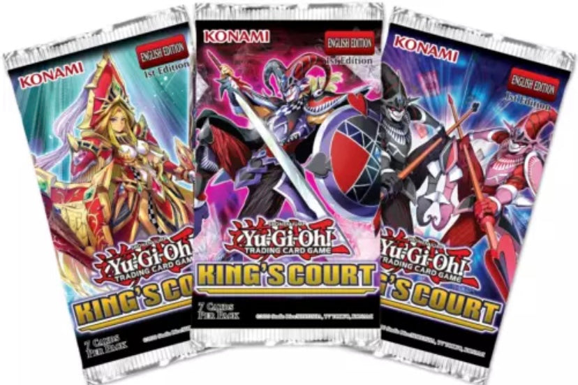 Yu-Gi-Oh! Kings Court Booster Pack 1. Auflage Deutsch