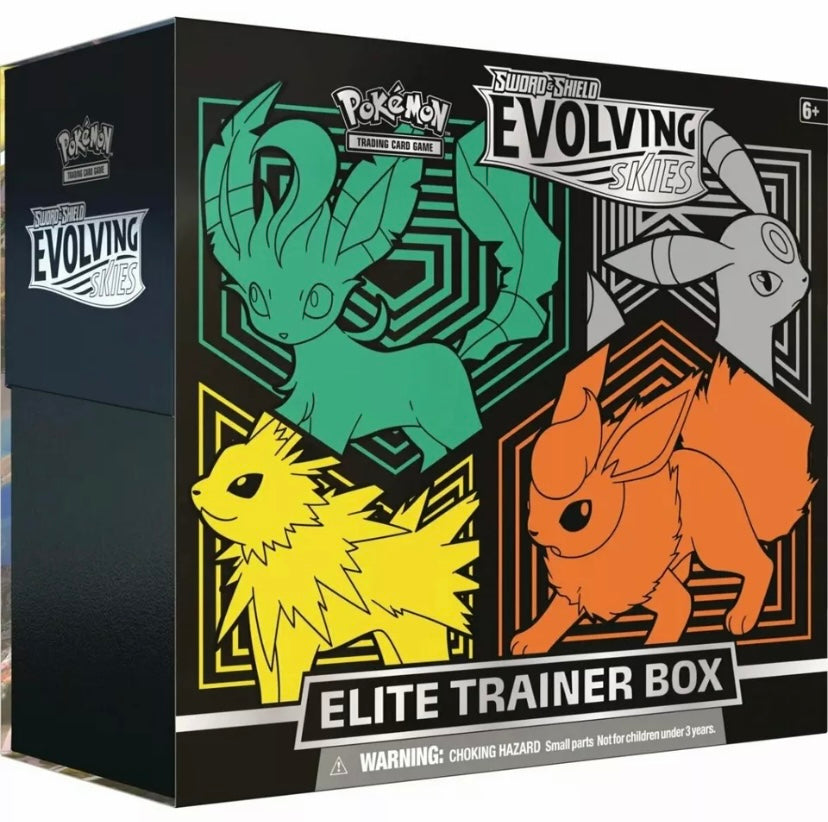 Pokemon Evolving Skies Elite Trainer Box Englisch V1