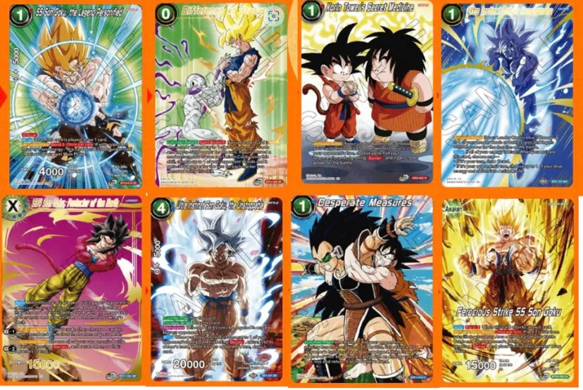 Dragon Ball Super Card Game Theme Selection History of Son Goku Box