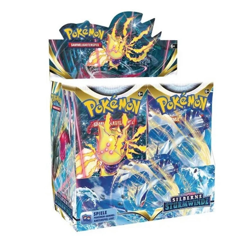 Pokémon Silberne Sturmwinde Display (36 Booster Packs) Deutsch